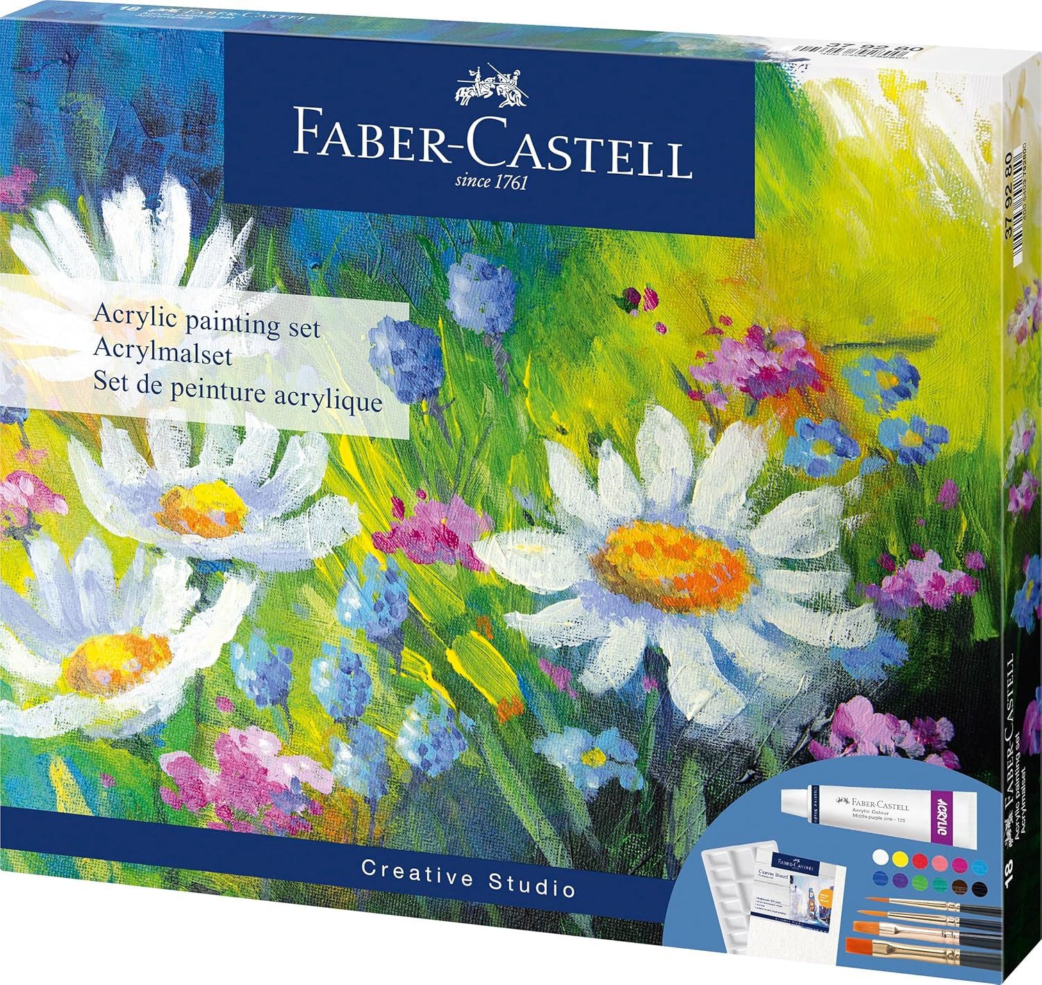 Faber-Castell Kugelschreiber Faber-Castell Acrylfarbenset - Kreative Malfarben