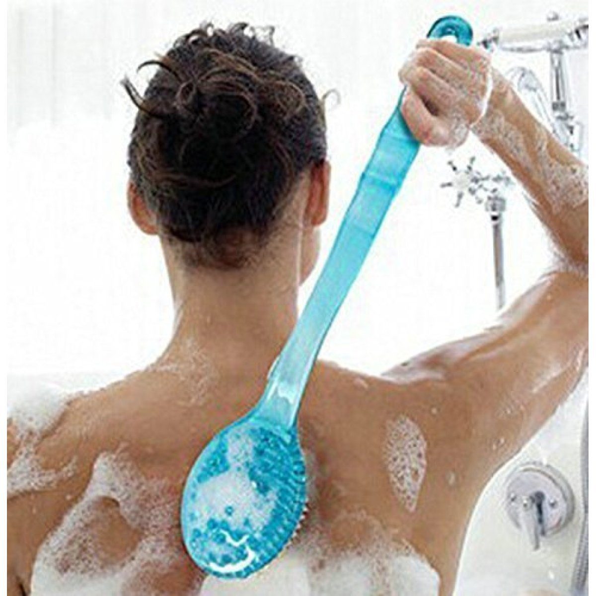 Jormftte Badebürste Rückenbürste,Massage Körperbürste,für Entfernen Abgestorbener