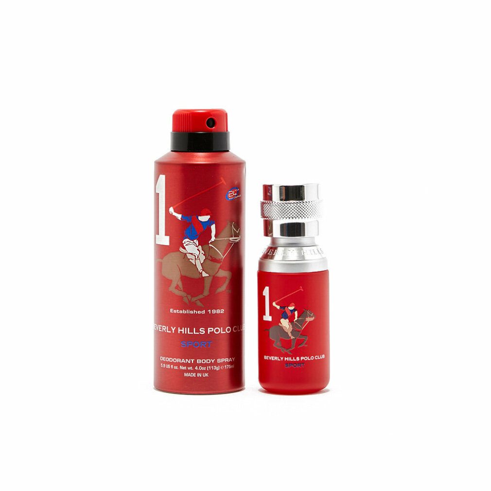Giorgio Beverly Hills Deo-Roller Beverly hills polo club homme nº1 + Deodorant spray