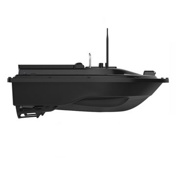 Tidyard RC-Boot Angelköder Boot,2 kg Köder,Reichweite: 400–500 m,ABS,abnehmbare Akku, 1 vorderes weißes Licht und 2 hintere blaue Nachtlichter