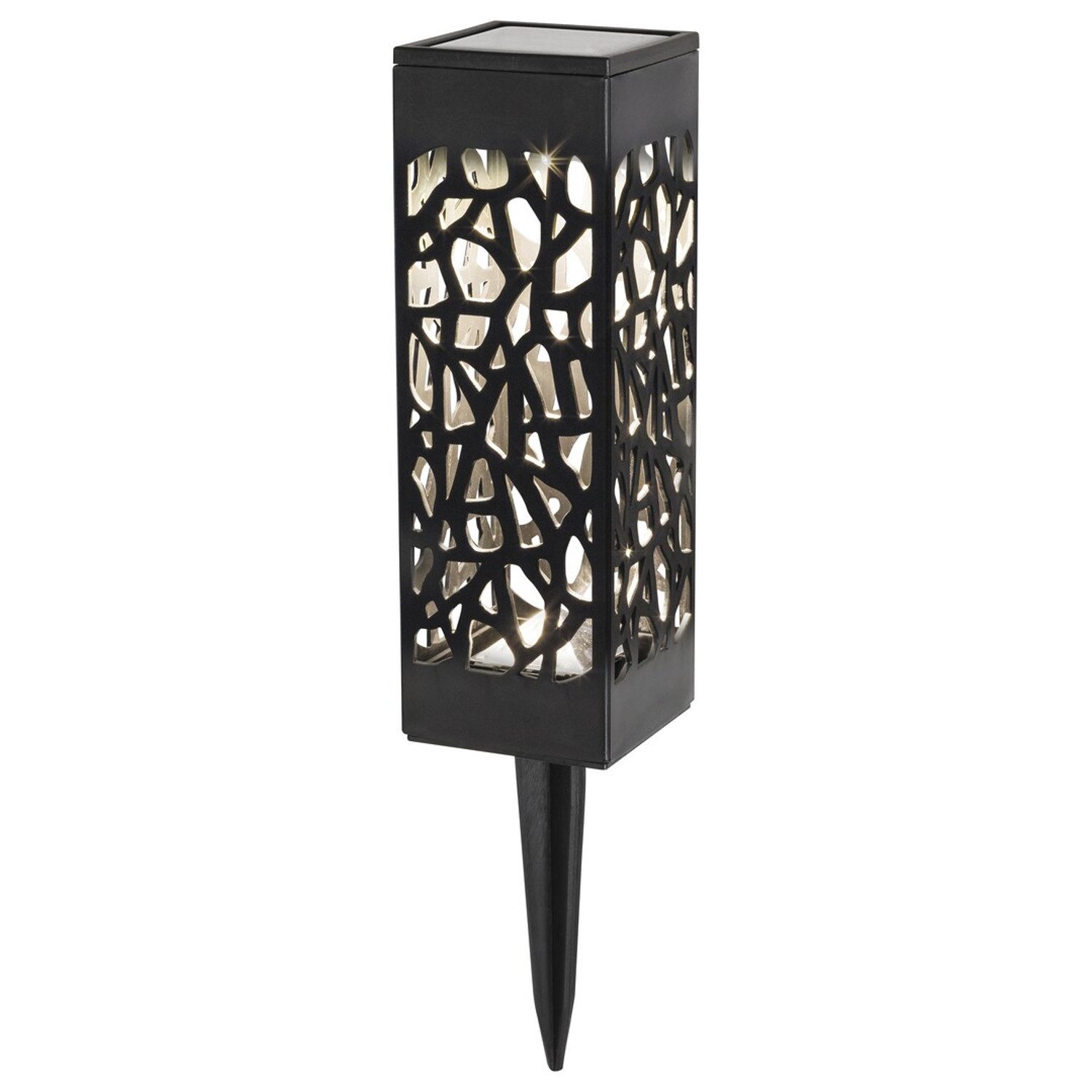 Rabalux LED Solarleuchte Dekorative LED-Solarleuchte Mora, Warmweiß