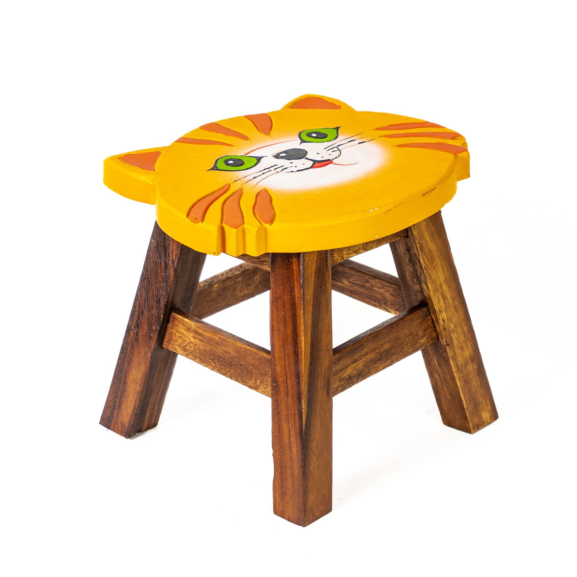 Kinderhocker Orangene Katze