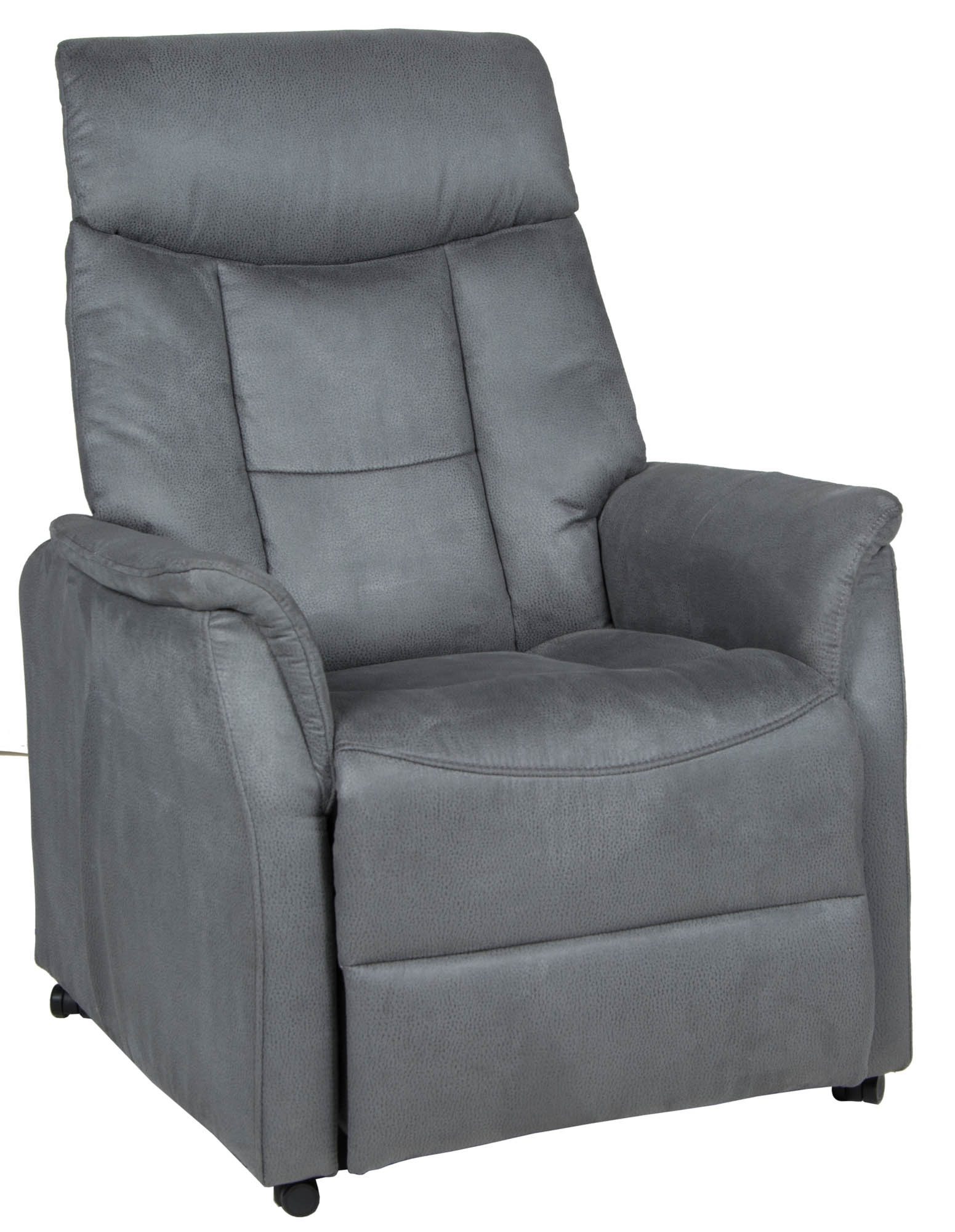 Duo Collection TV-Sessel Sorrent, Aufstehhilfe, Sitzheizung, anthrazit - 77x94x87cm (BxHxT)