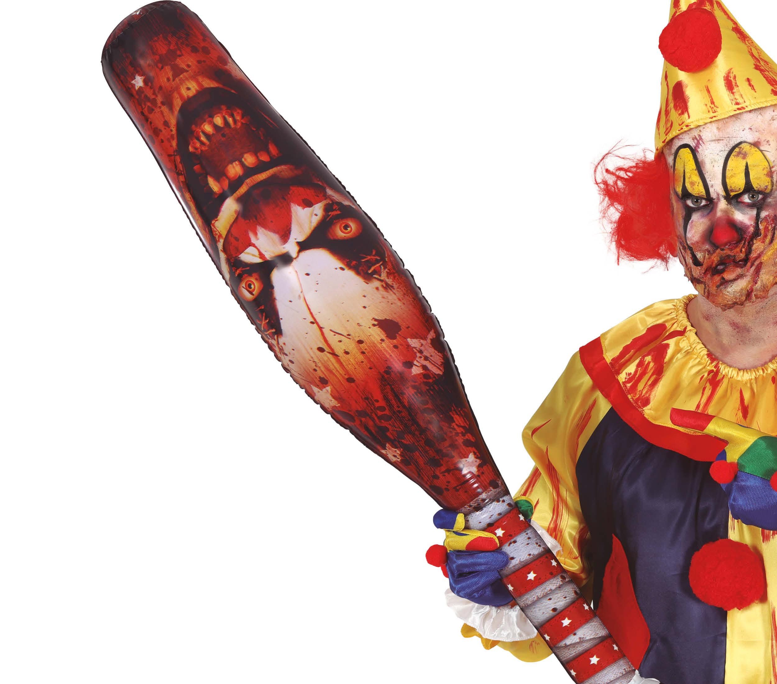 Fiestas Guirca Kostüm, Clown Horror Kostüm Zubehör Gruselige Requisite Halloween Unheimlich