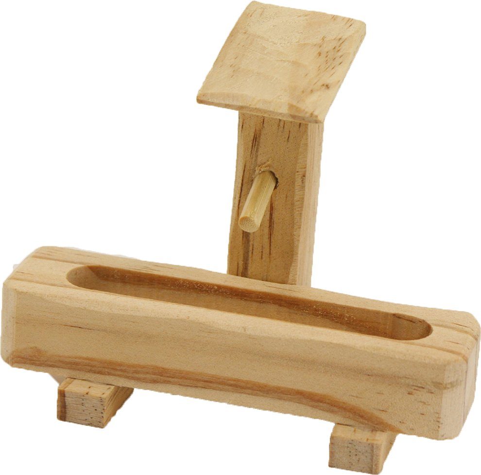 FADEDA Krippen-Zubehör FADEDA Brunnen mit Wassertrog, natur, Höhe in cm: 8, günstig online kaufen