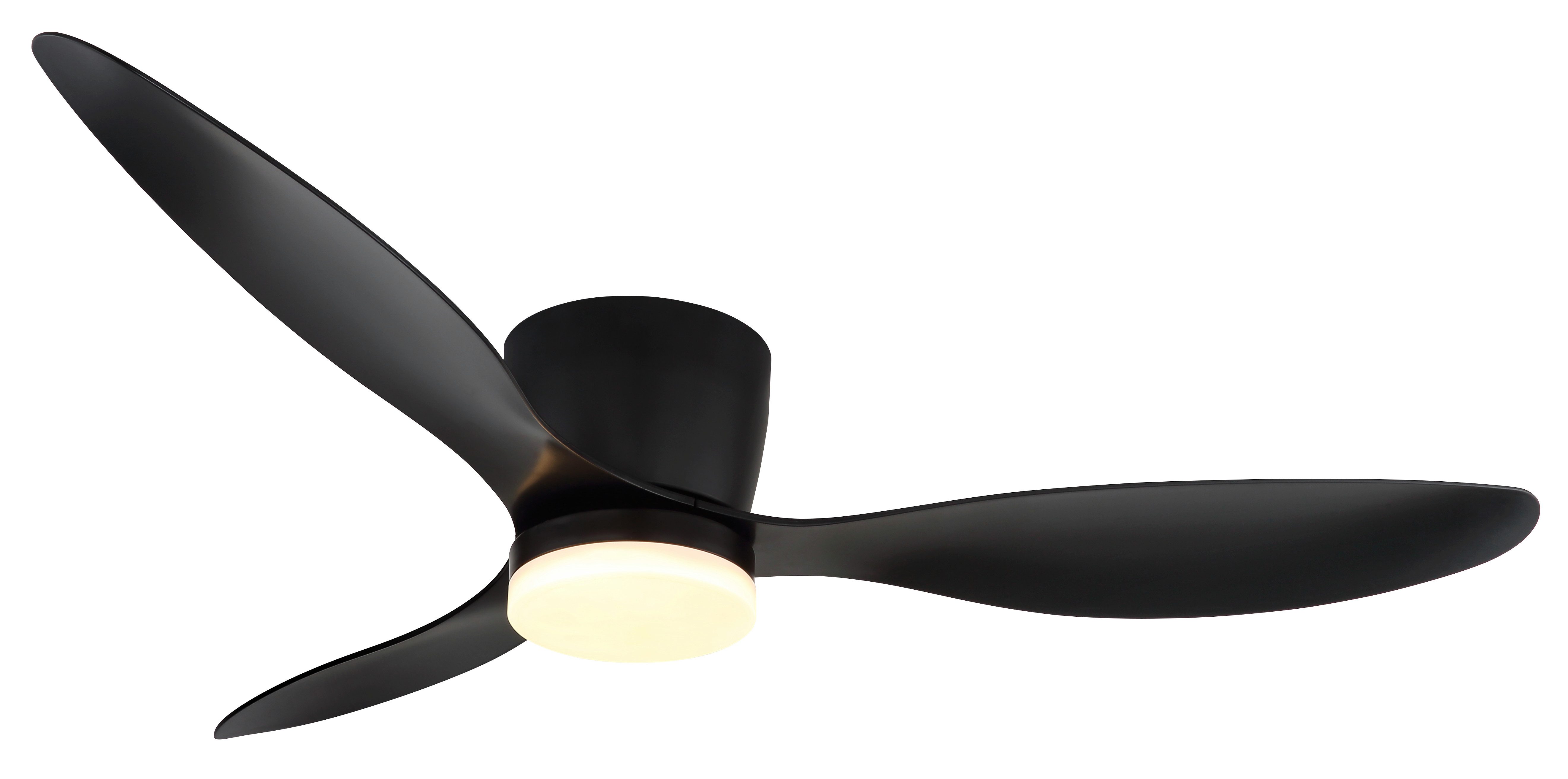 GLOBO LIGHTING Deckenleuchte ARMANDO, LED fest integriert, Deckenventilator mit LED und Fernbedienung, Memoryfunktion