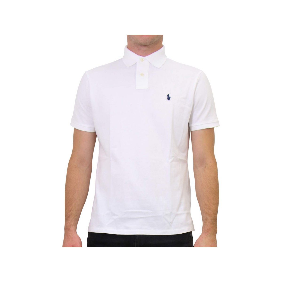 Ralph Lauren Poloshirt weiß regular fit (1-tlg)