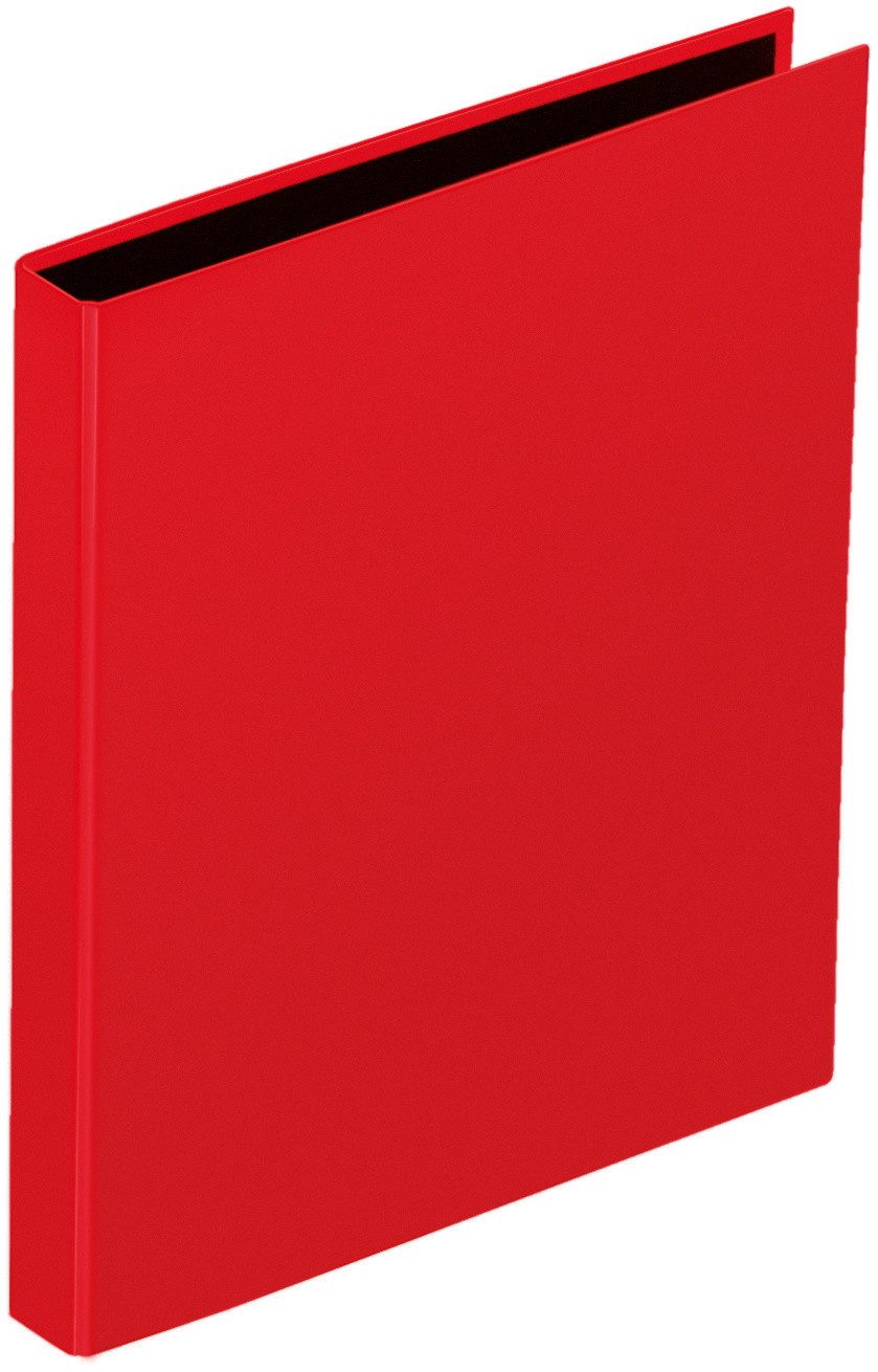 PAGNA Präsentationsordner Ringbuch A4 25mm 4 Ringe rot