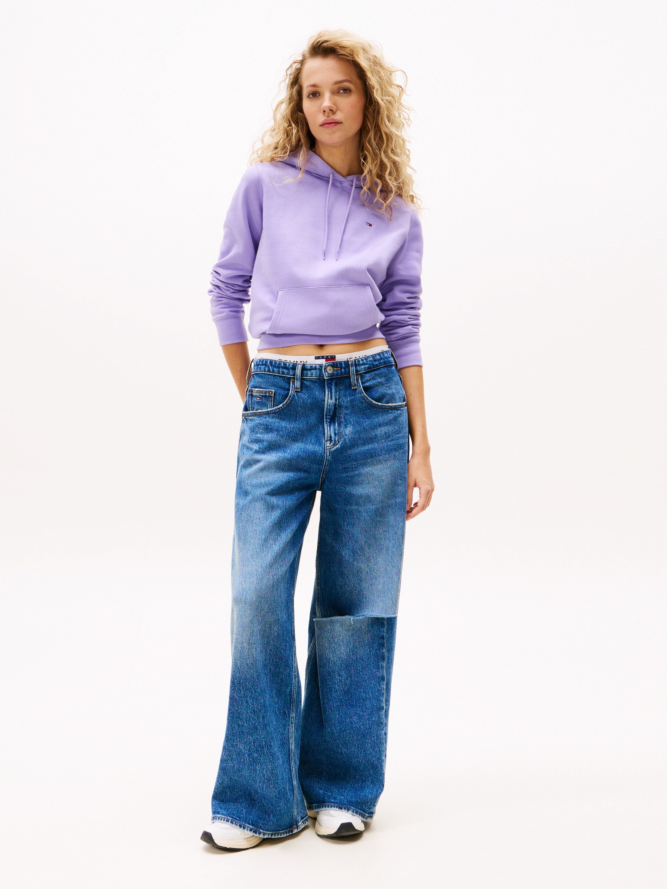 Tommy Jeans Kapuzensweatshirt TJW REG S FLAG HOODIE mit Logo-Flag günstig online kaufen