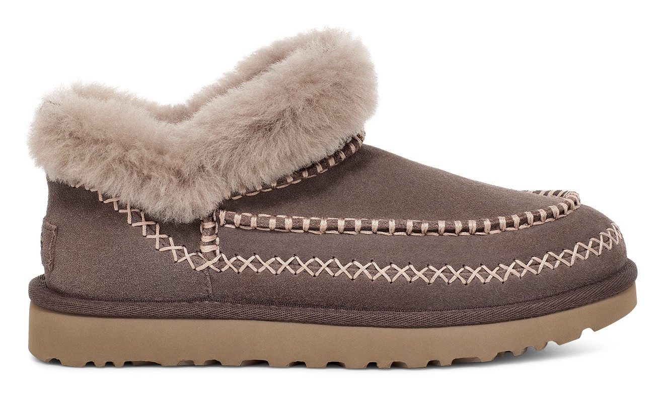 UGG CLASSIC ULTRA MINI ALPINE Schlupfboots, Hausschuh, Mule, Winterboots mit gepolstertem Fußbett