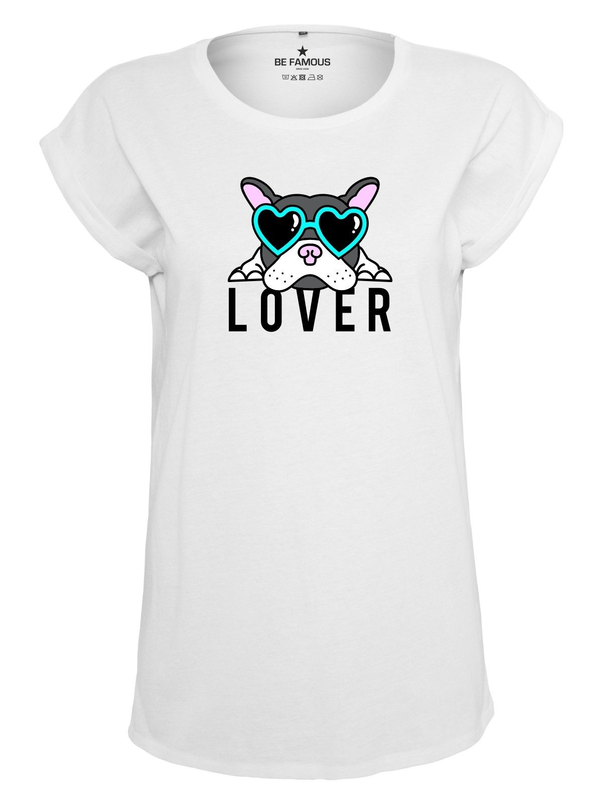 Be Famous Print-Shirt Rolled d-lover (1-tlg., keine)