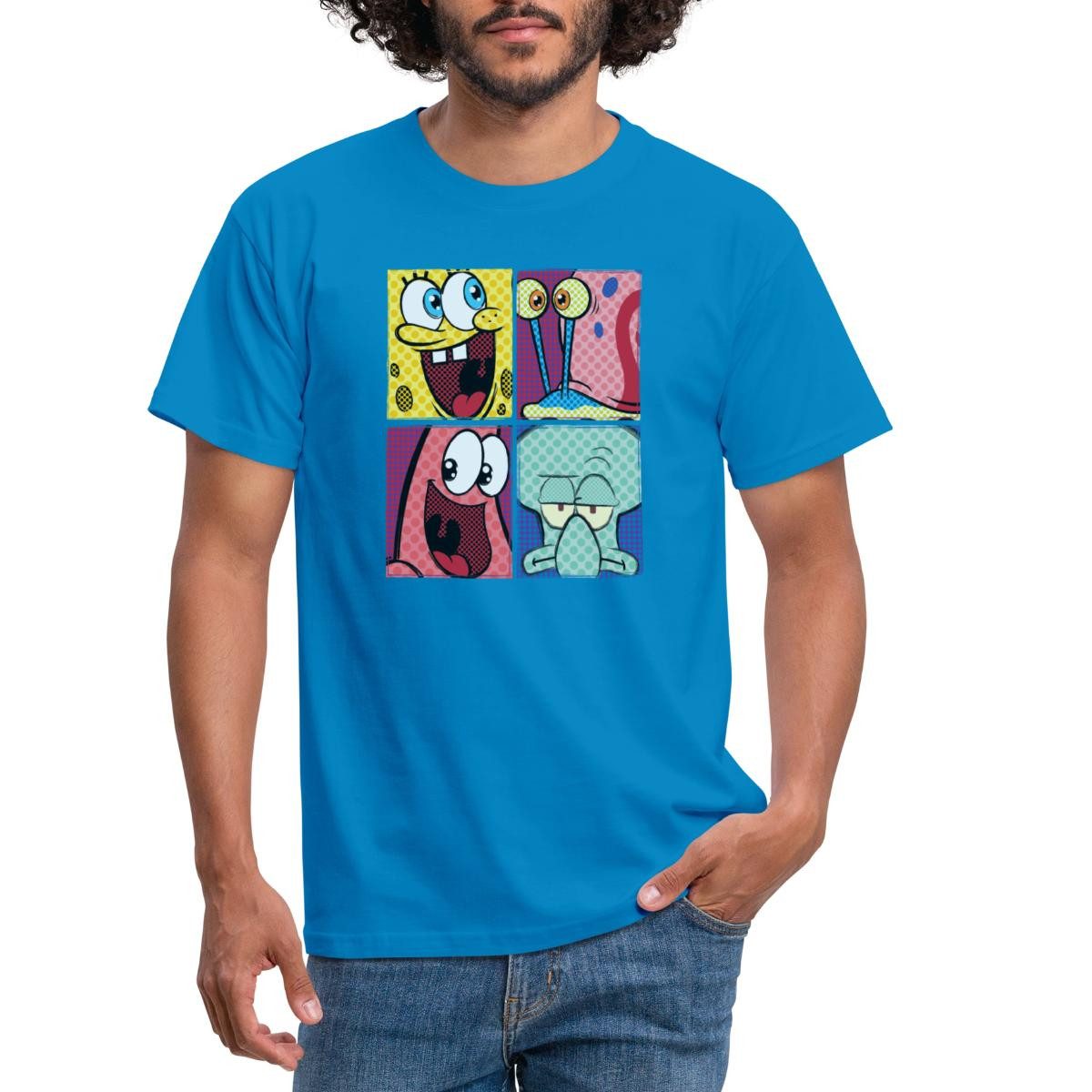 Spreadshirt T-Shirt SpongeBob Schwammkopf Patrick Gary günstig online kaufen