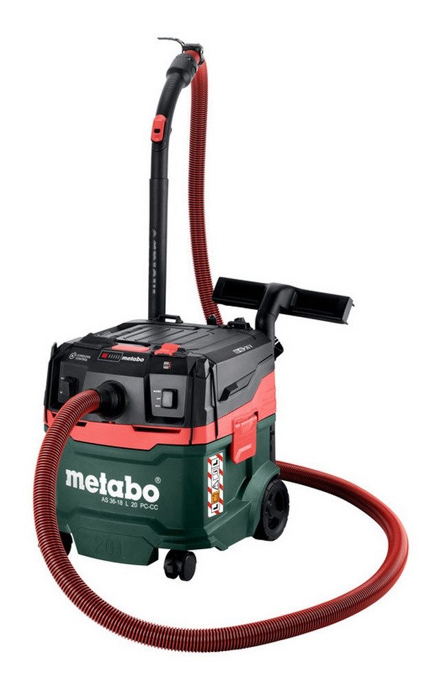 metabo Nass-Trocken-Akkusauger AS 36-18 L 20 PC-CC, Akku-Sauger Ohne Akku im Karton