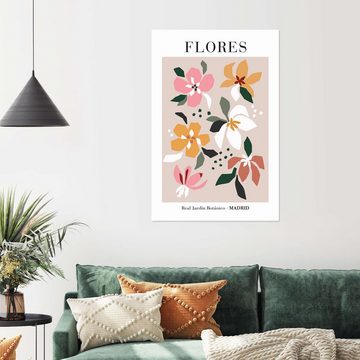 Posterlounge Wandfolie Sisi And Seb, Flores - Blumen im Botanischen Garten, Schlafzimmer Skandinavisch Kindermotive