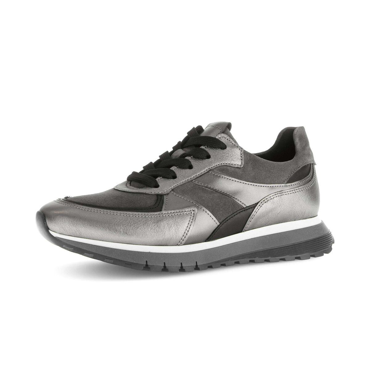 Gabor Sneaker low Materialmix Leder Sneaker günstig online kaufen