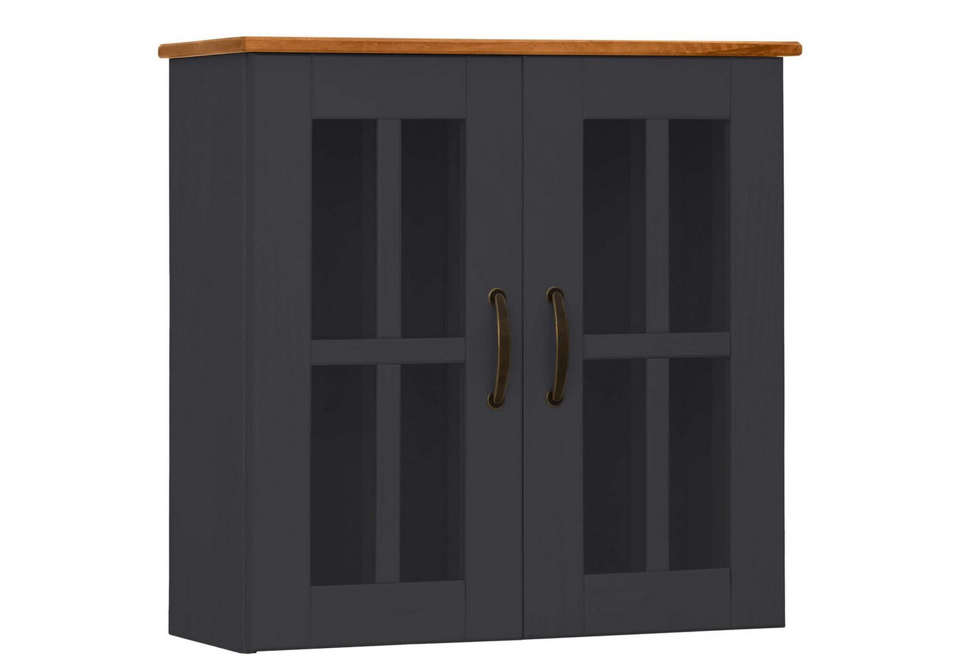 Home affaire Hängeschrank Rodby FSC®-zertifiziertes Massivholz, Griffe Metall, Breite 60cm, Höhe 60cm