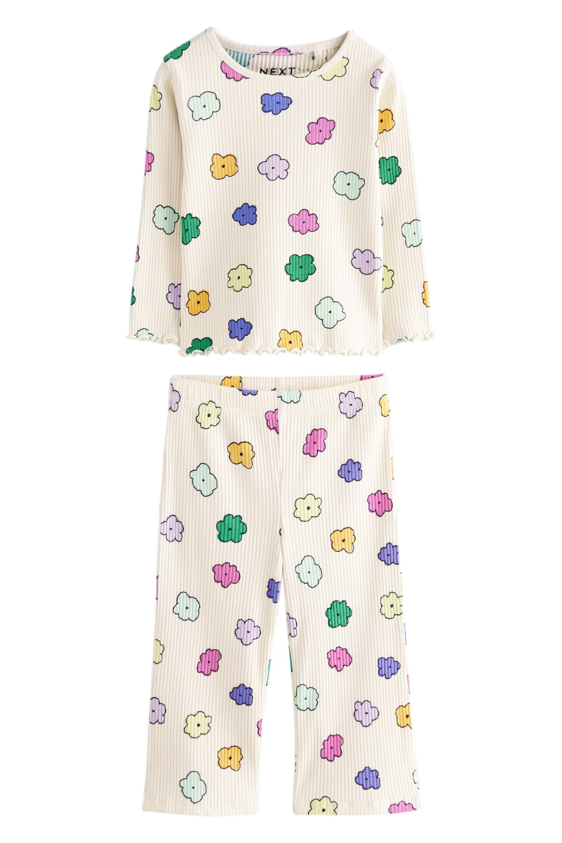 Cream Rainbow Flowers