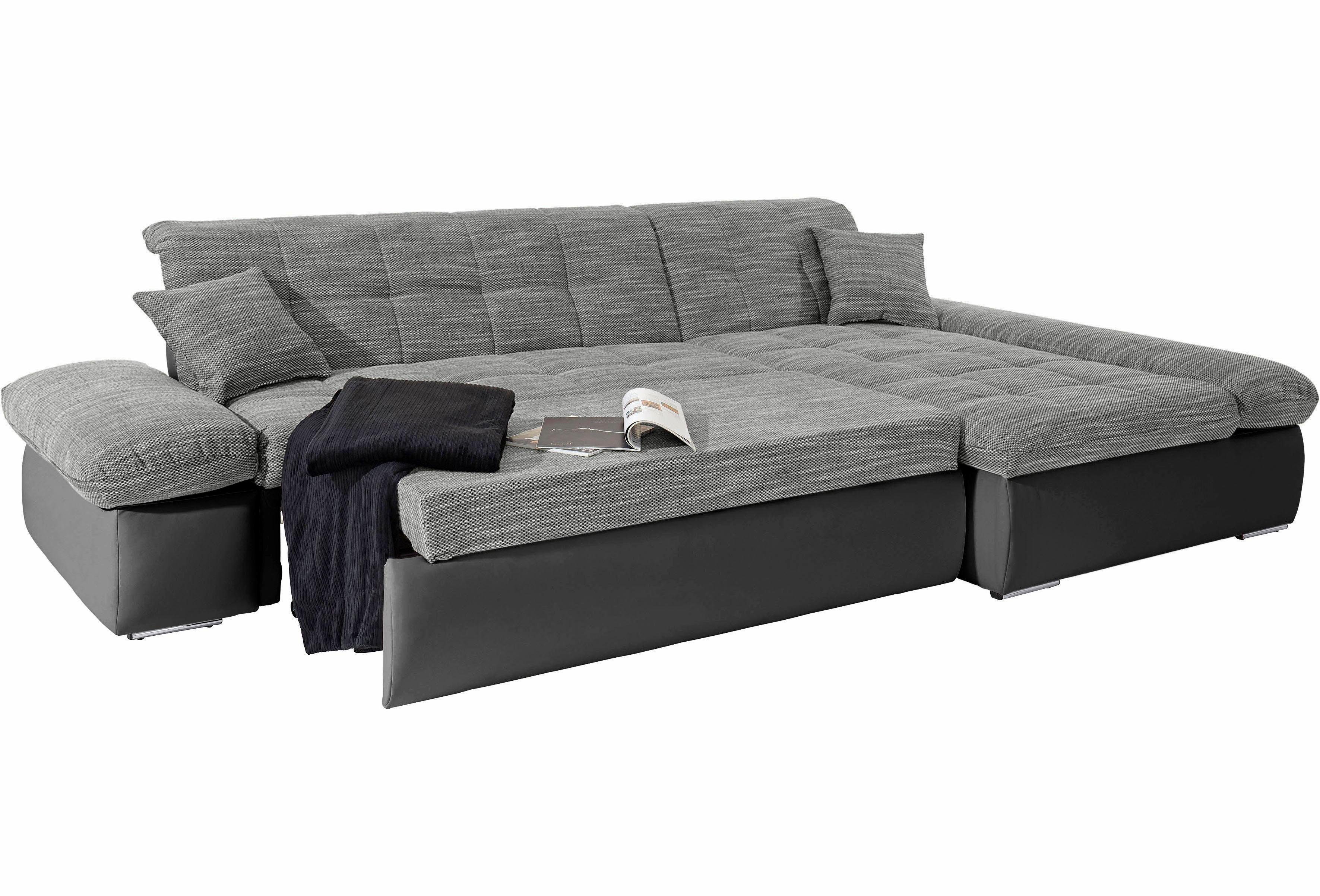DOMO collection Ecksofa Moric, L-Form, XXL-Sofa günstig online kaufen