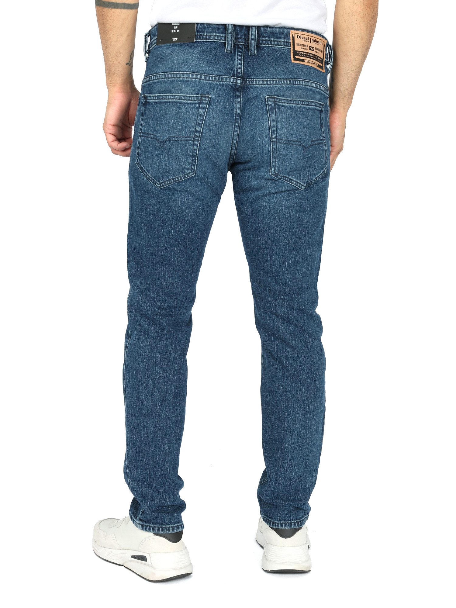 Diesel Slim-fit-Jeans Stretchjeans - THOMMER-R R07XR - Länge:32 günstig online kaufen