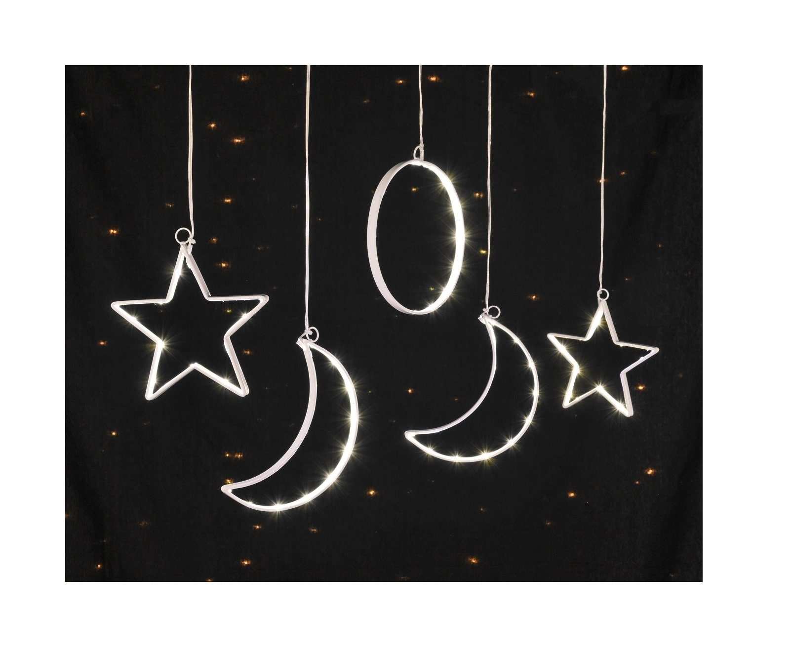 GartenHero LED-Lichterkette 75 LED Lichterkette außen innen IP44 Lichterschlauch Weihnachten