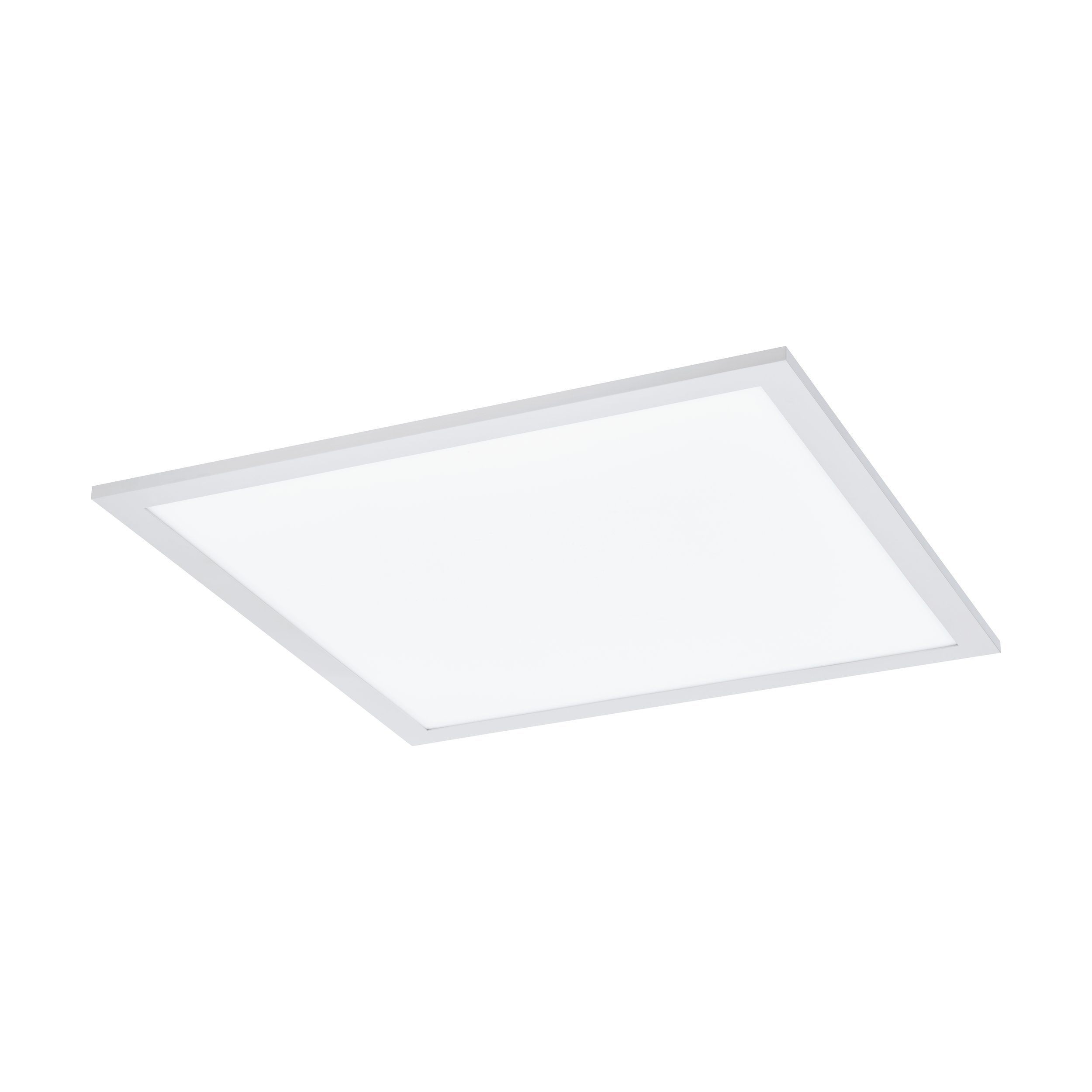 EGLO LED Deckenleuchte, Wandlampe, 4, inklusive, Leuchtmittel Weiß, RGB, Fernbedienung, LED dimmbar Panel Salobrena