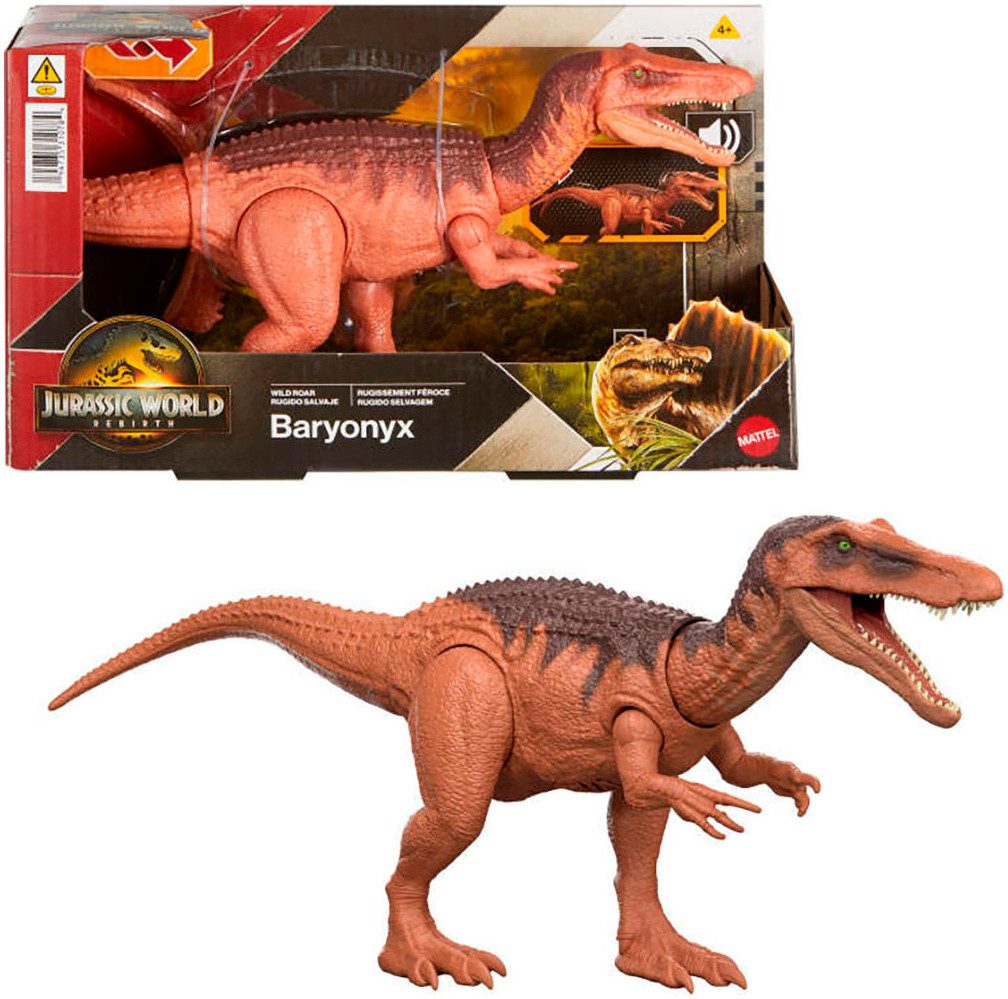 Actionfigur Jurassic World, Rebirth, Wild Roar, Baryonyx