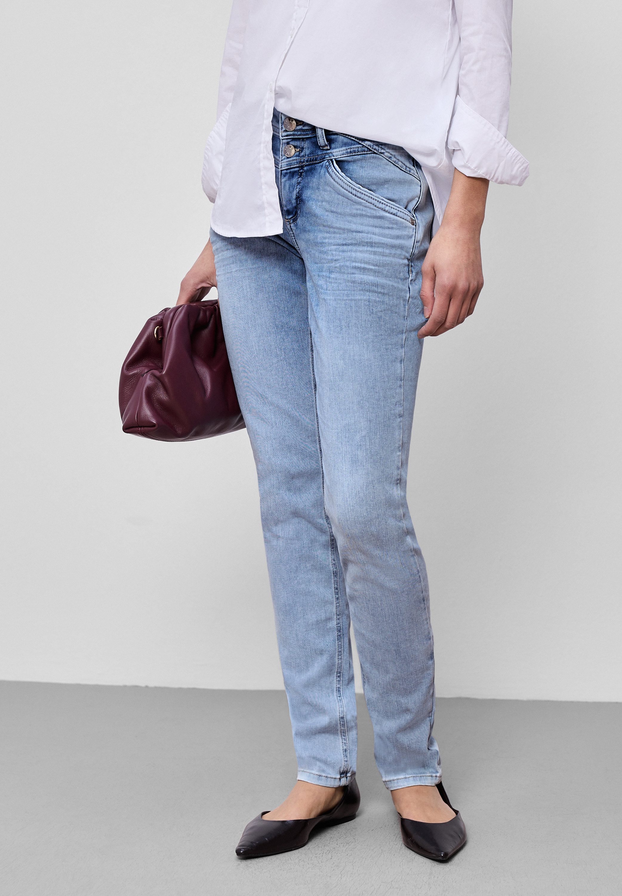 STREET ONE Comfort-fit-Jeans 4-Pocket Style – Bild 3 von 5