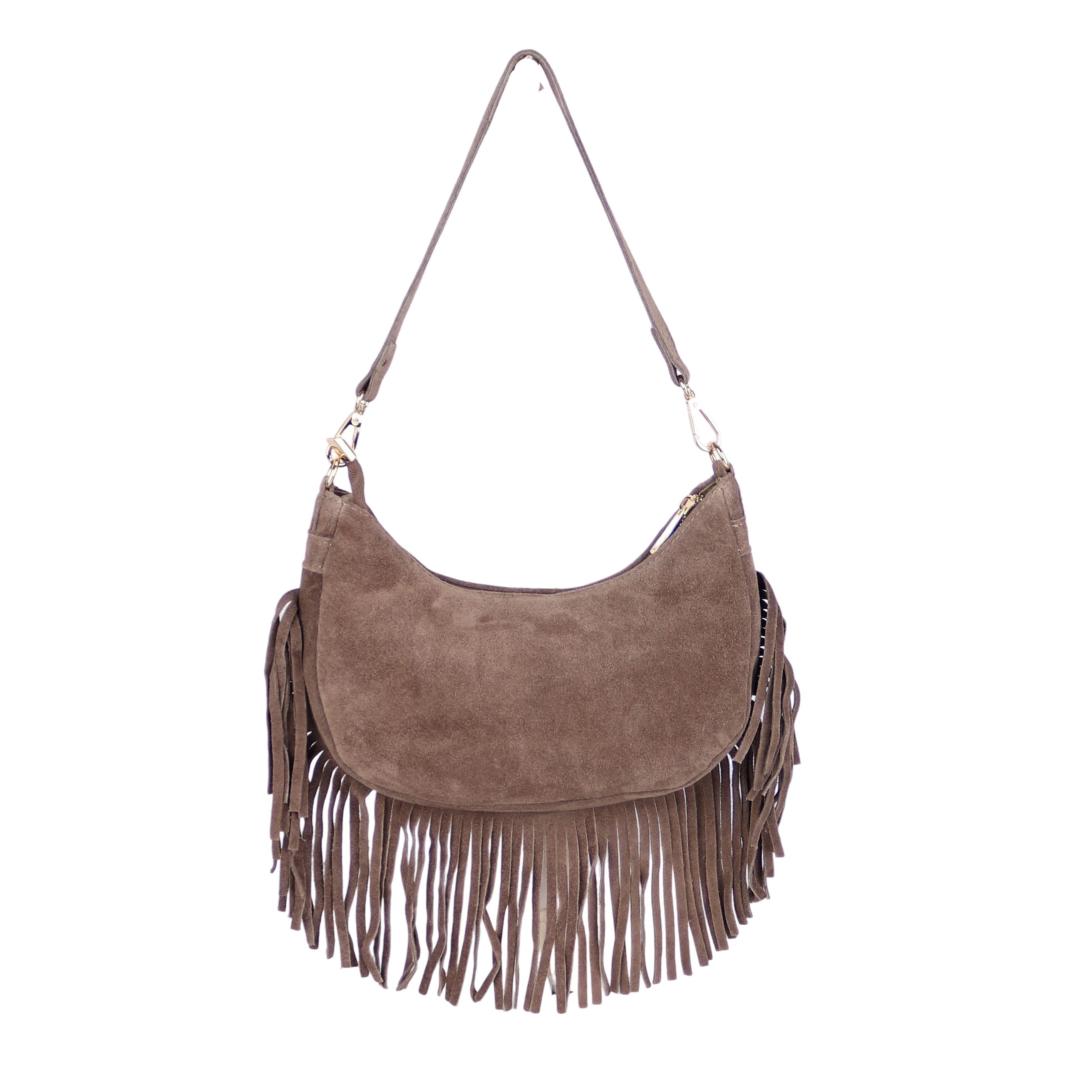 MIRROSI Umhängetasche Damen Crossbody Bag, Echtleder Made In Italy (2 Gurte günstig online kaufen