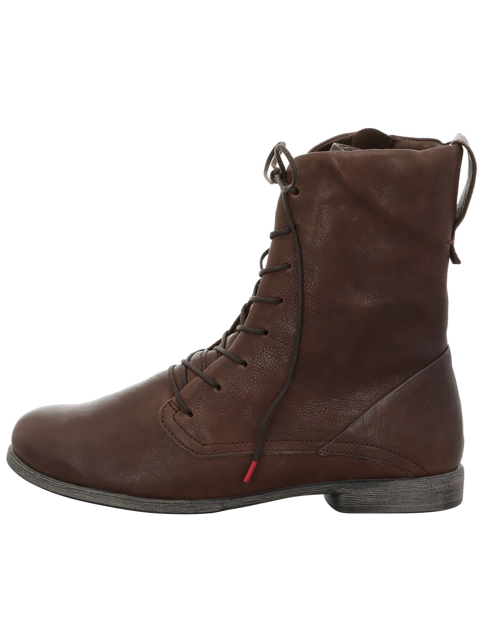 Think! Think! Stiefelette Nappaleder Schnürstiefelette