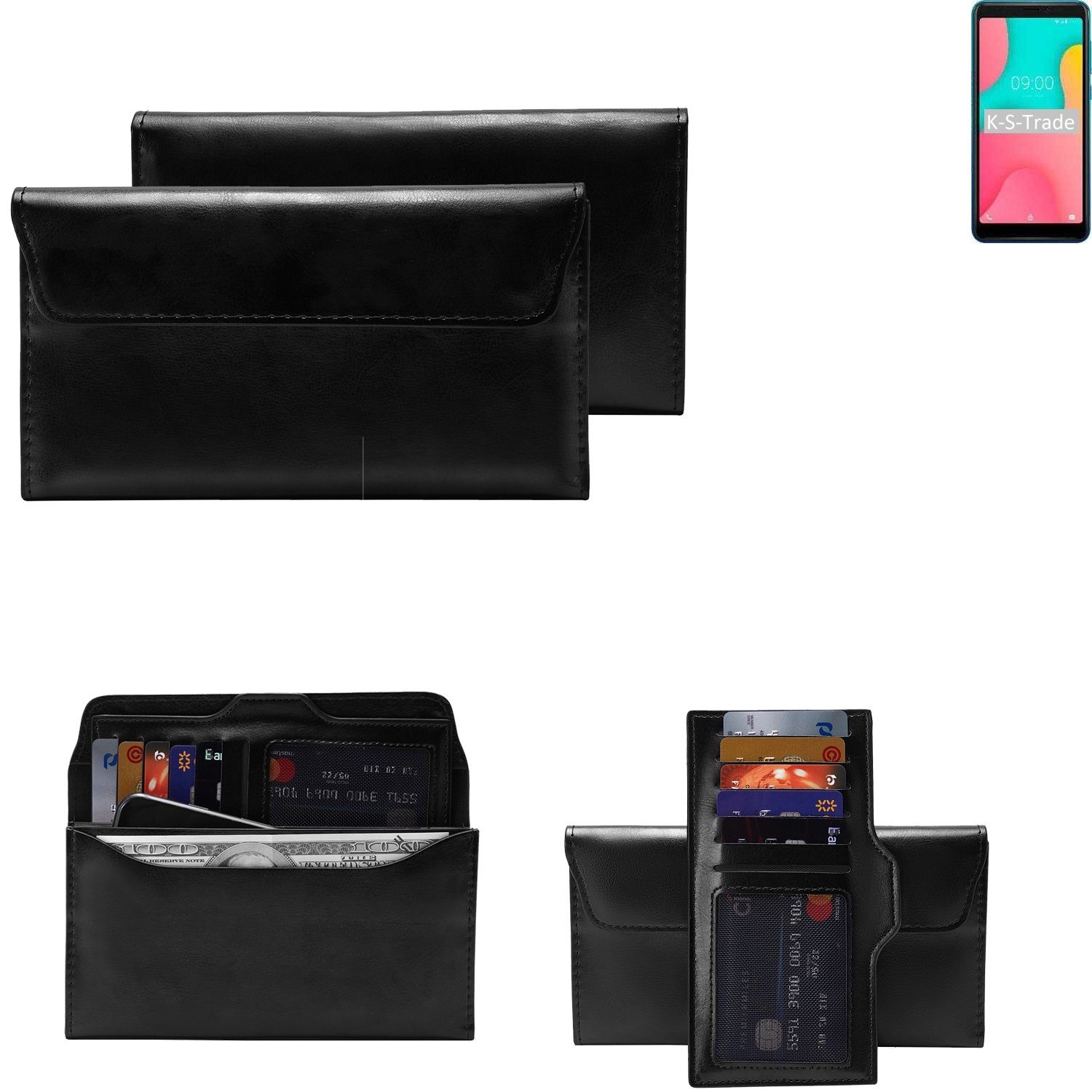 K-S-Trade Handyhülle für Wiko Y60, Handy Hülle Schutz Hülle Tasche Schutz Case Handytasche