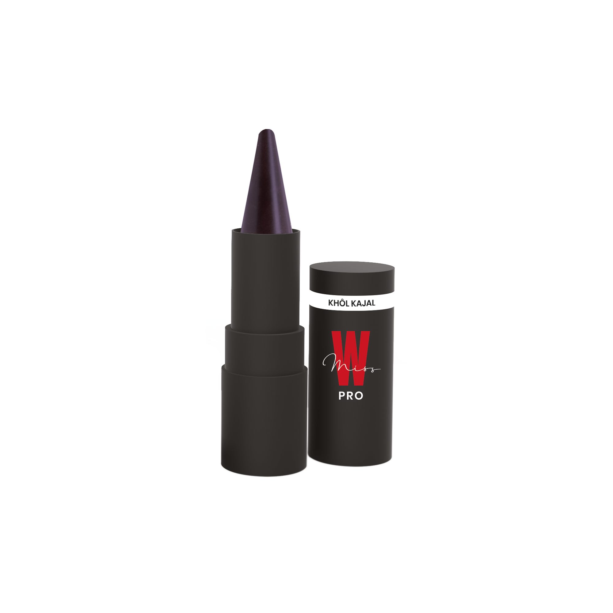 Miss W Pro Kajal Bio-Lidschattenbasis für rauchige Augen mit pflegenden Inhaltsstoffen, Veganer Lidschatten-Stift mit Bio-Inhaltsstoffen für lange Haltbarkeit