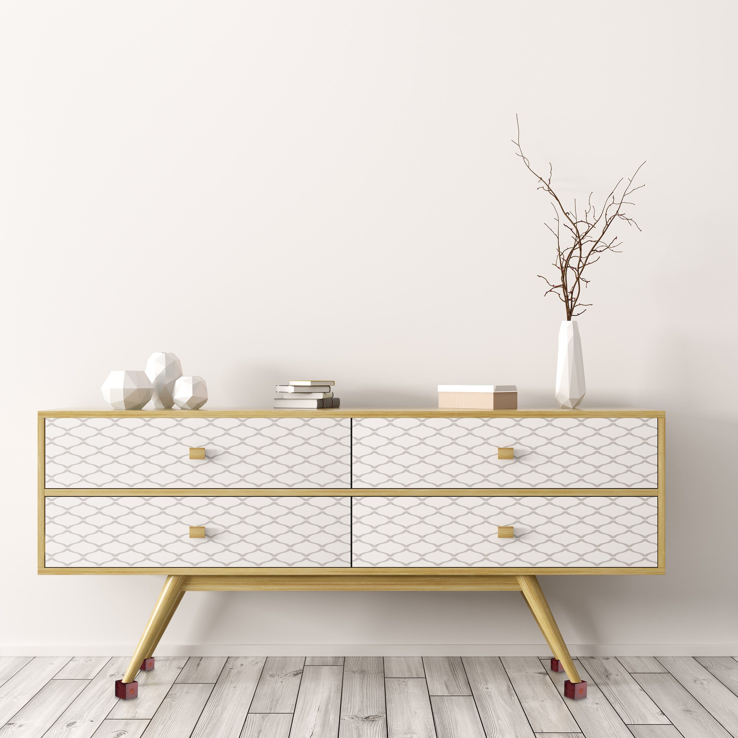 relaxdays Erhöhungs-Set Möbelerhöhung Bambus 4er Set günstig online kaufen