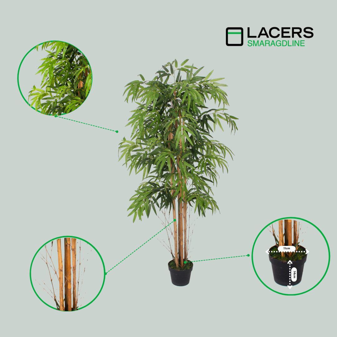 Kunstbaum SMARAGDLINE künstliche Bäume in verschiedenen Ausführungen und Größen Verschiedene Kunstbäume, Lacers, Höhe 150 cm, realistische Haptik, umweltfreundlich, naturgetreu, tierfreundlich