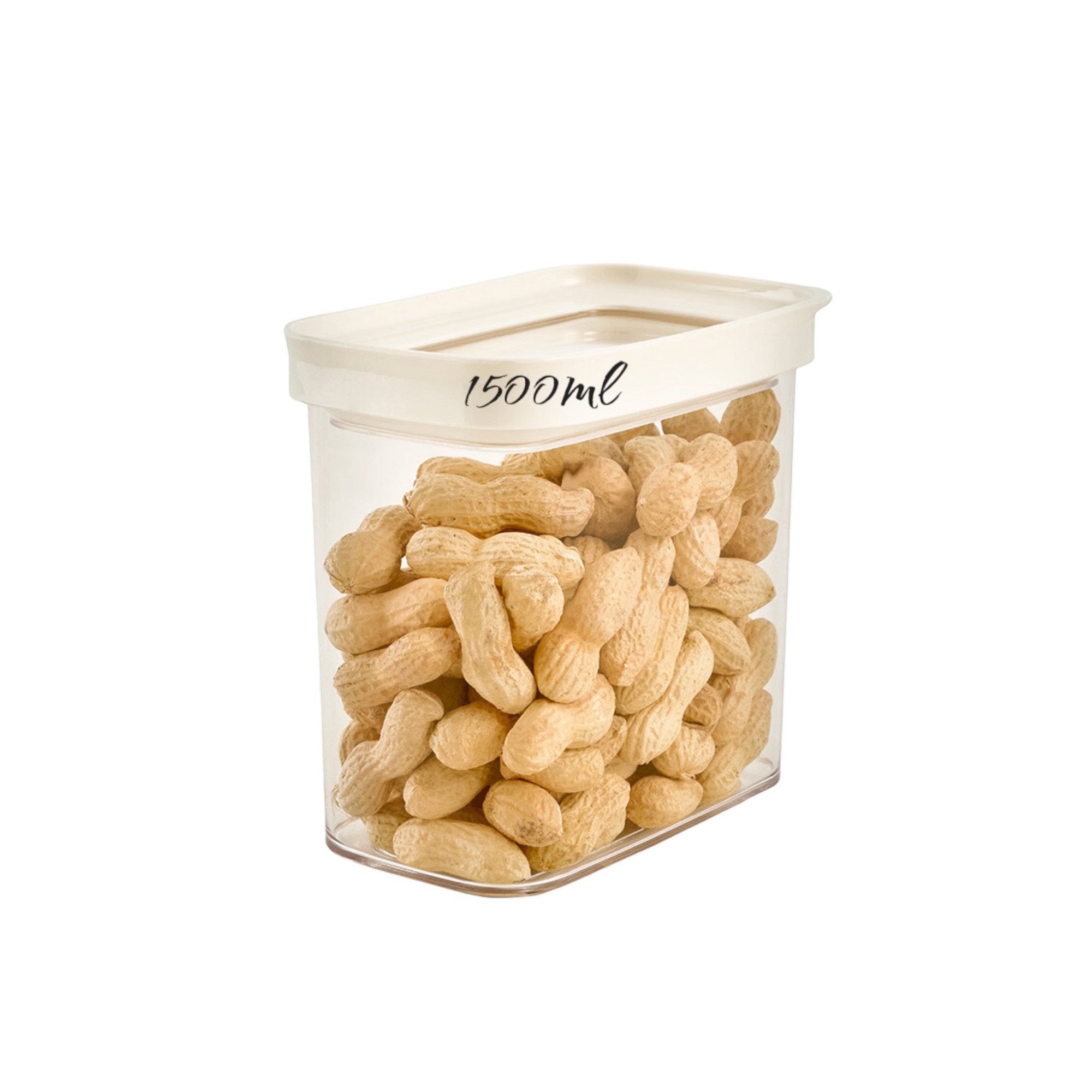 Michelino Vorratsdose Michelino Hannah Aufbewahrungsdose–Weiß,in 1500 ml,2100 ml und 2700 ml