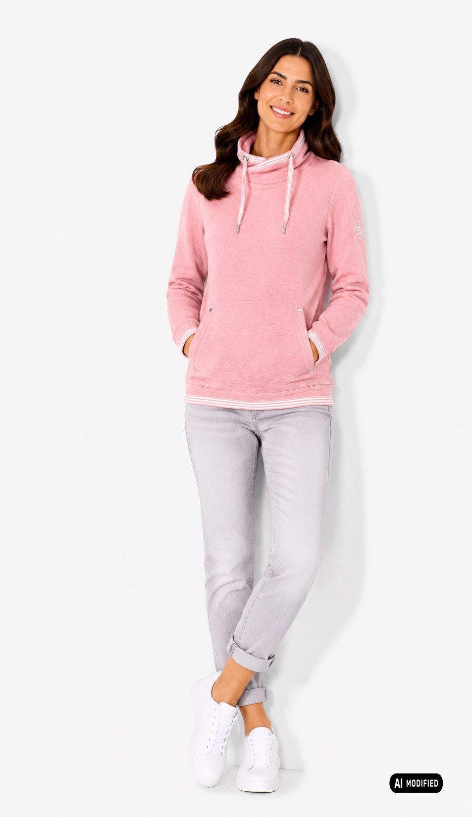 SER Sweatshirt Sweatshirt W6260601 auch in großen Größen