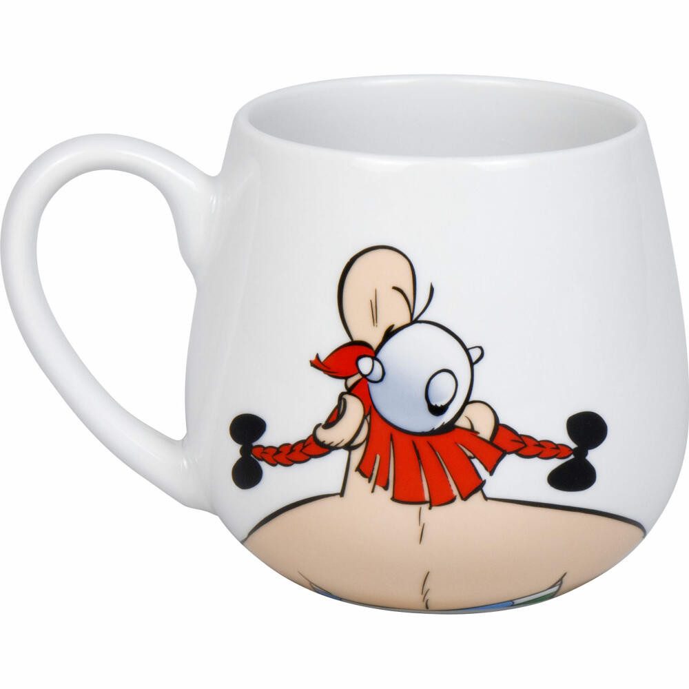 Könitz Becher Kuschelbecher Obelix, Porzellan