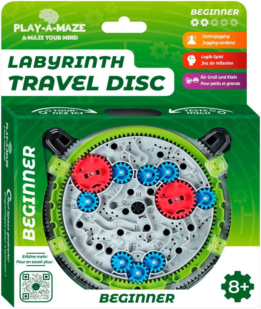 Spiel Labyrinth Travel Disc Beginner, Geduldspiel
