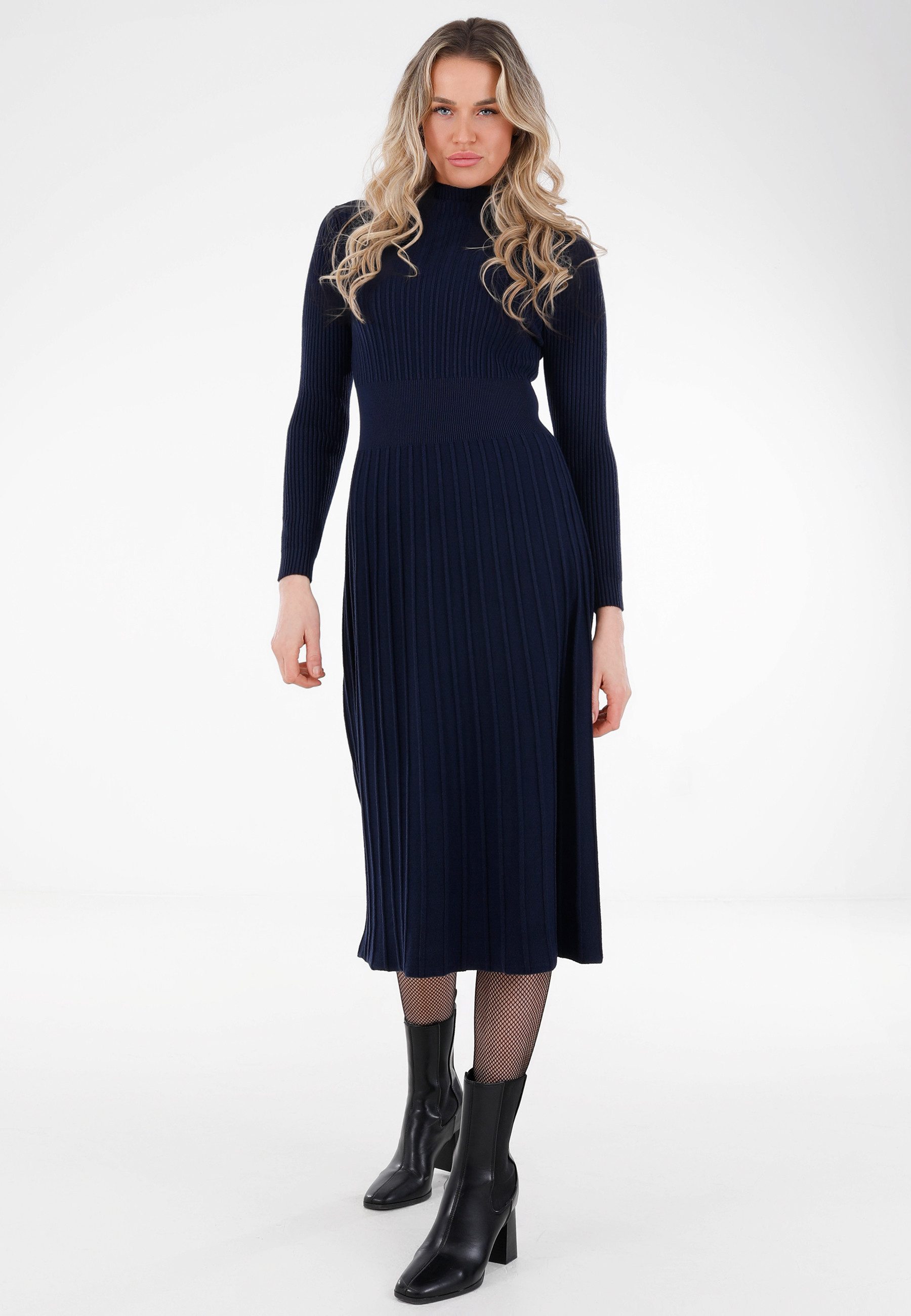 YC Fashion & Style Midikleid tailliert günstig online kaufen