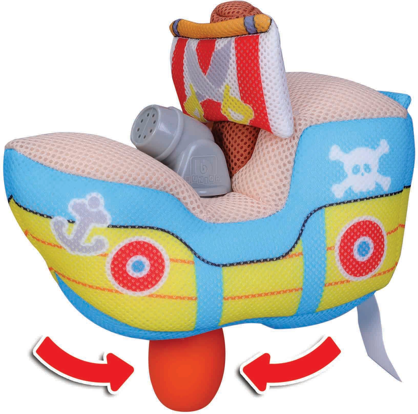 bbJunior Badespielzeug Water Boot, Splash ´N Spritzfunktion Play, Squirter, Piraten mit