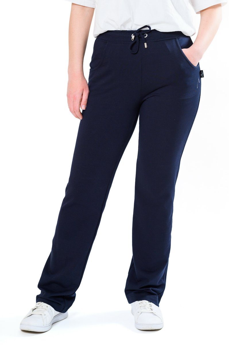 Authentic Klein Jerseyhose Bequeme Damen Jerseyhose - auch erhältlich in Kurz- u. Langgrößen Gummibund mit Kordel