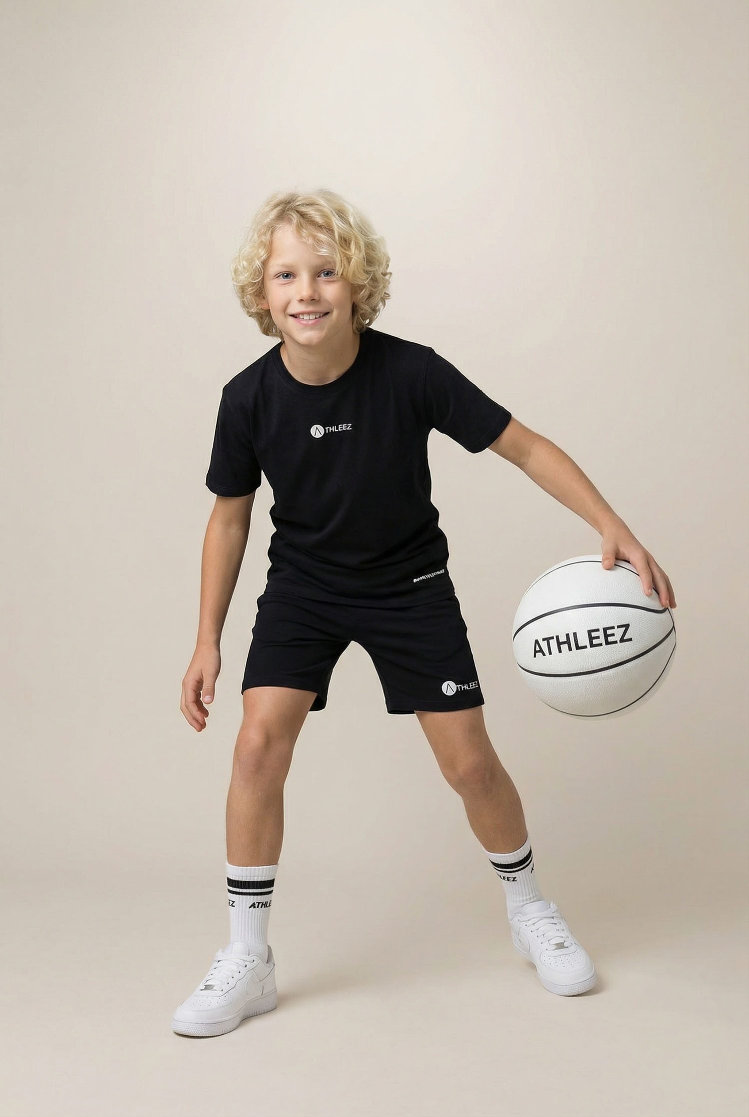 THE FACE OF ELEMENTS® Trainingsshorts LYO.Pure – Atmungsaktive Shorts für Kinder aus Naturfaser biologisch abbaubar, sehr hautfreundlich
