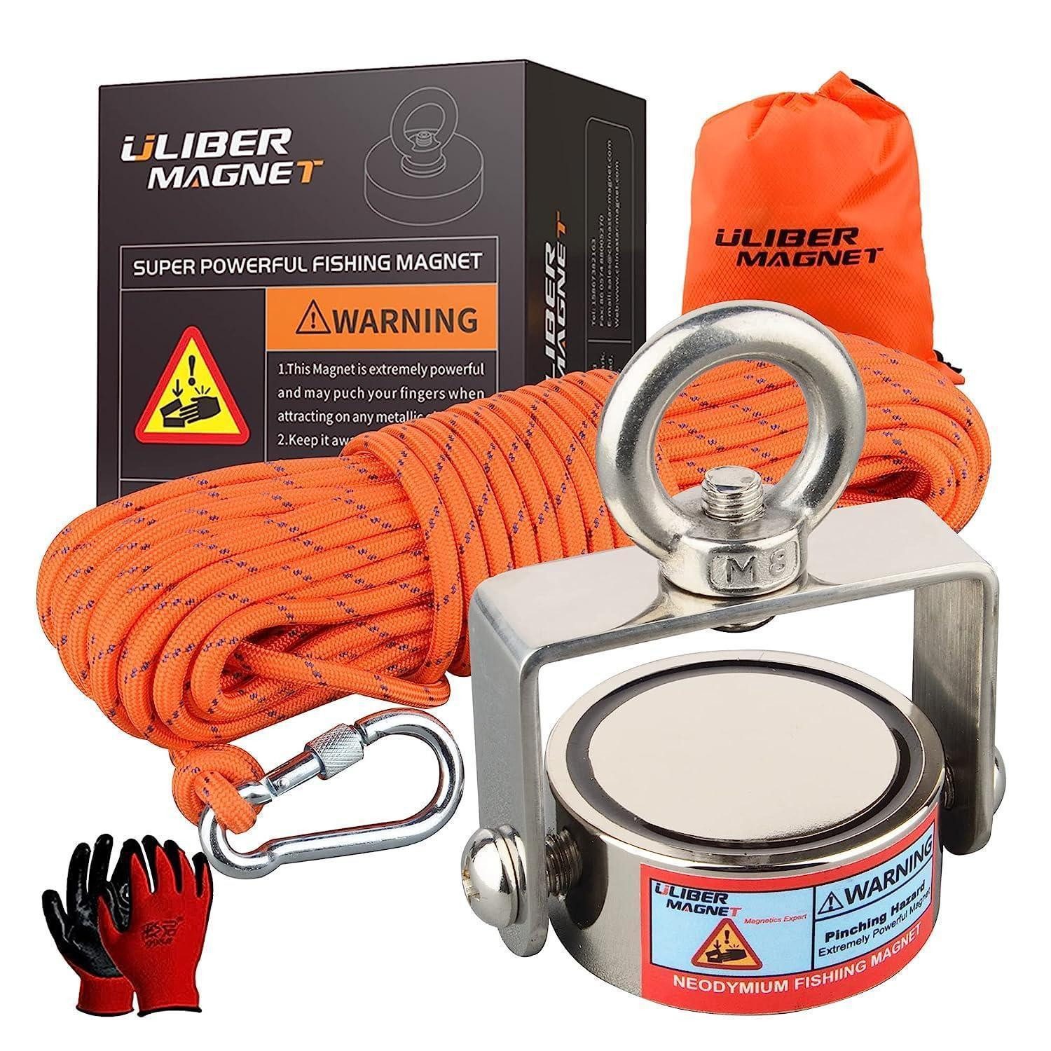 LuxusKollektion Magnet Angelmagnet Set Neodym doppelseitig 280kg (1-St)