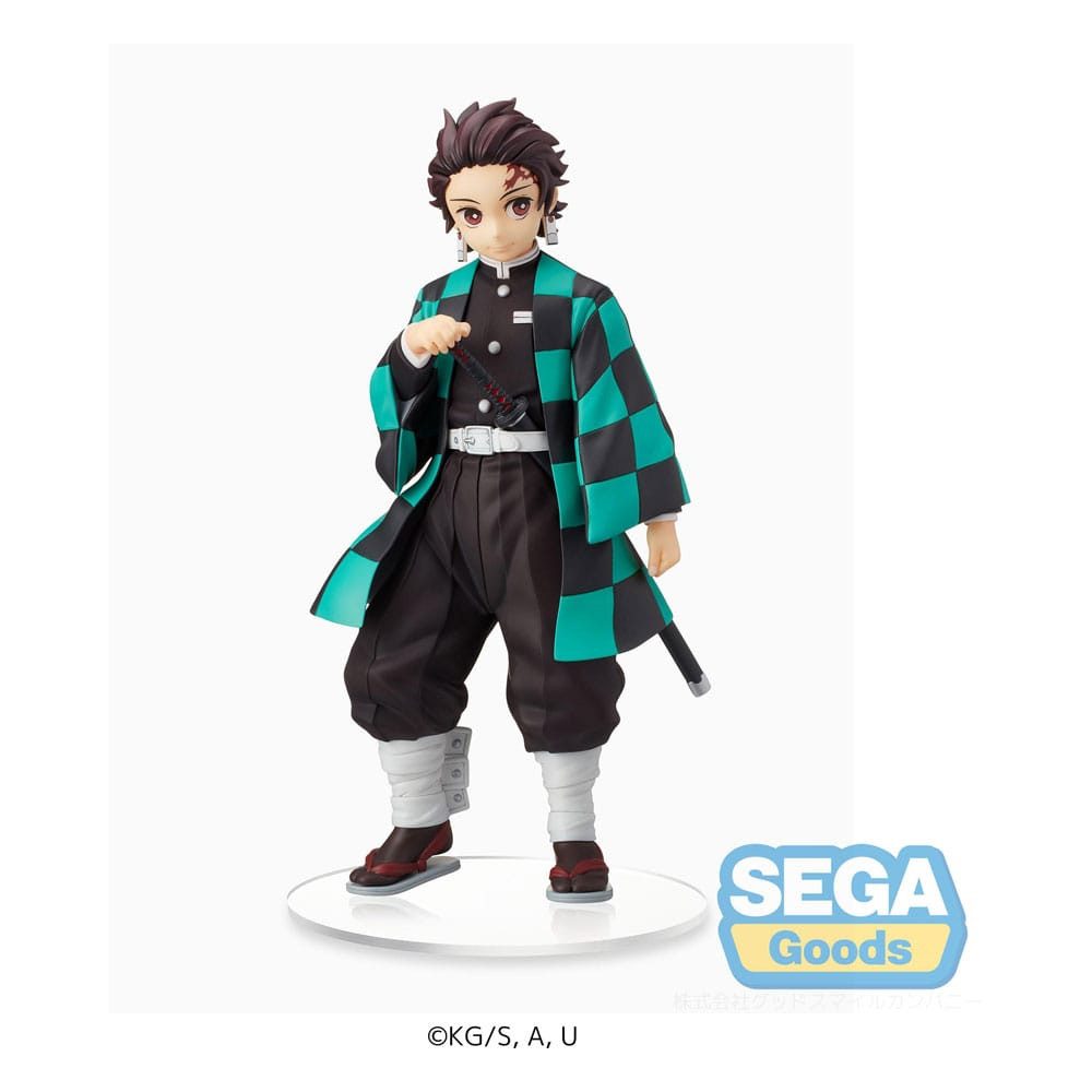 Sega Merchandise-Figur Demon Slayer: Kimetsu no Yaiba SPM Tanjiro Kamado Sibling Bond 20 cm