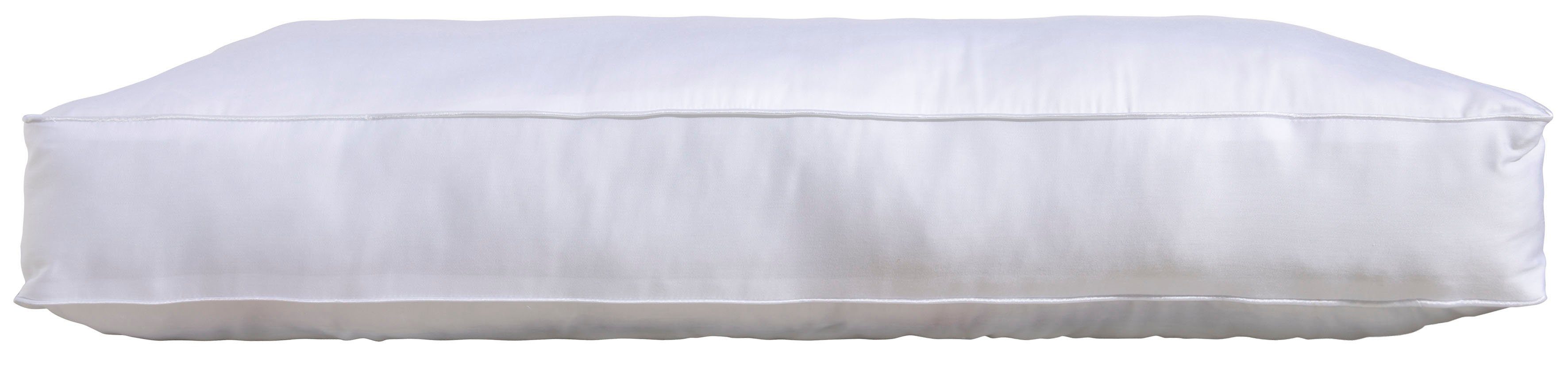 OTTO home Synthetikkopfkissen Lotus, Kopfkissen 40x80, 80x80, Füllung: 100% Polyester, Bezug: 100% Lyocell, Seitenschläfer, Bauchschläfer, Rückenschläfer, Kissen für erholsamen Schlaf, weich und langlebig