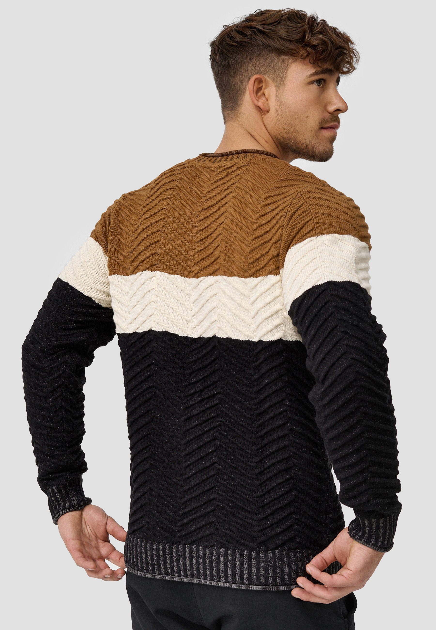 Indicode Strickpullover Herren Dean Pullover Herrenpullover