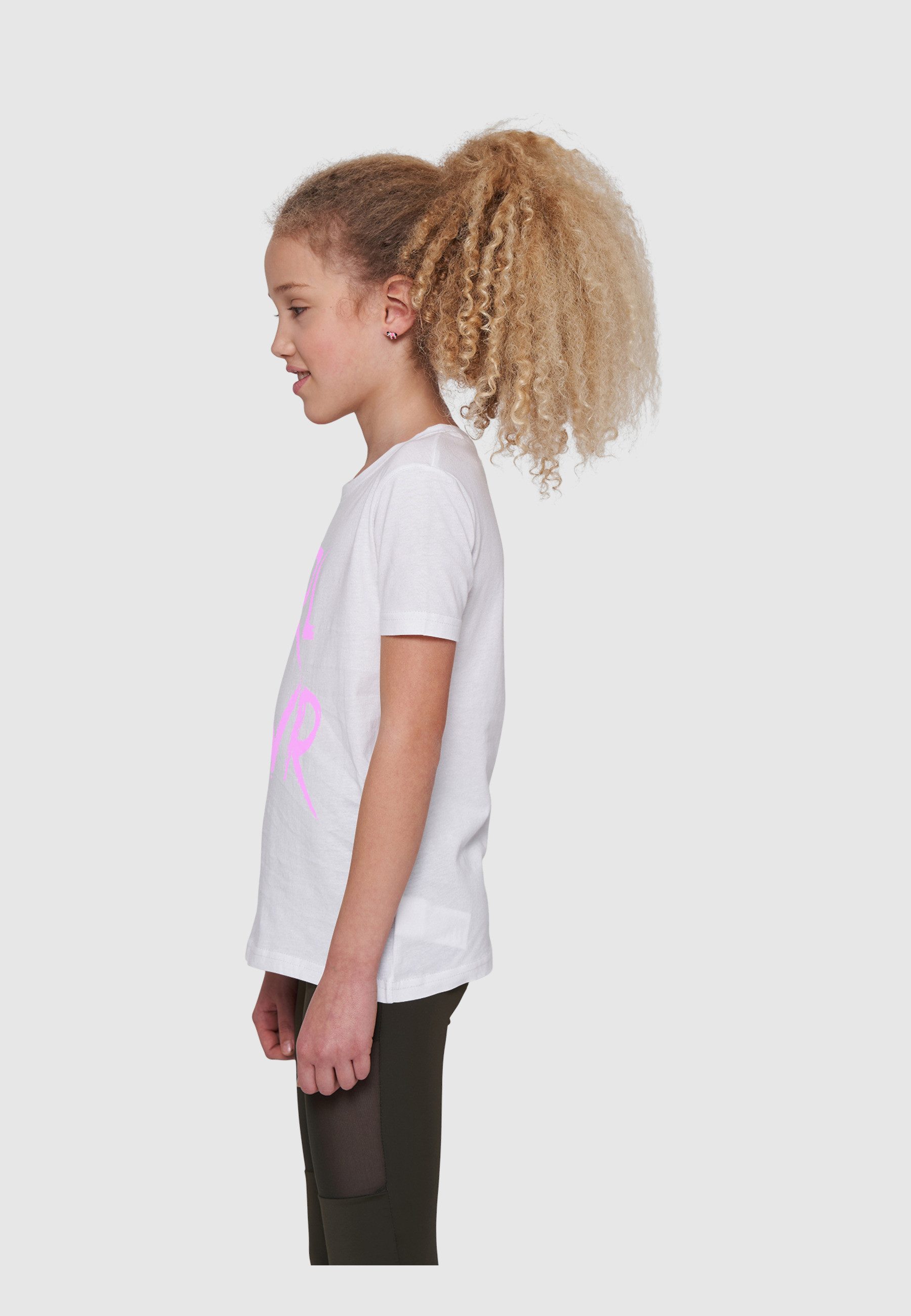 MisterTee T-Shirt MisterTee Damen Kids Sweet Heart Candy Tee (1-tlg)