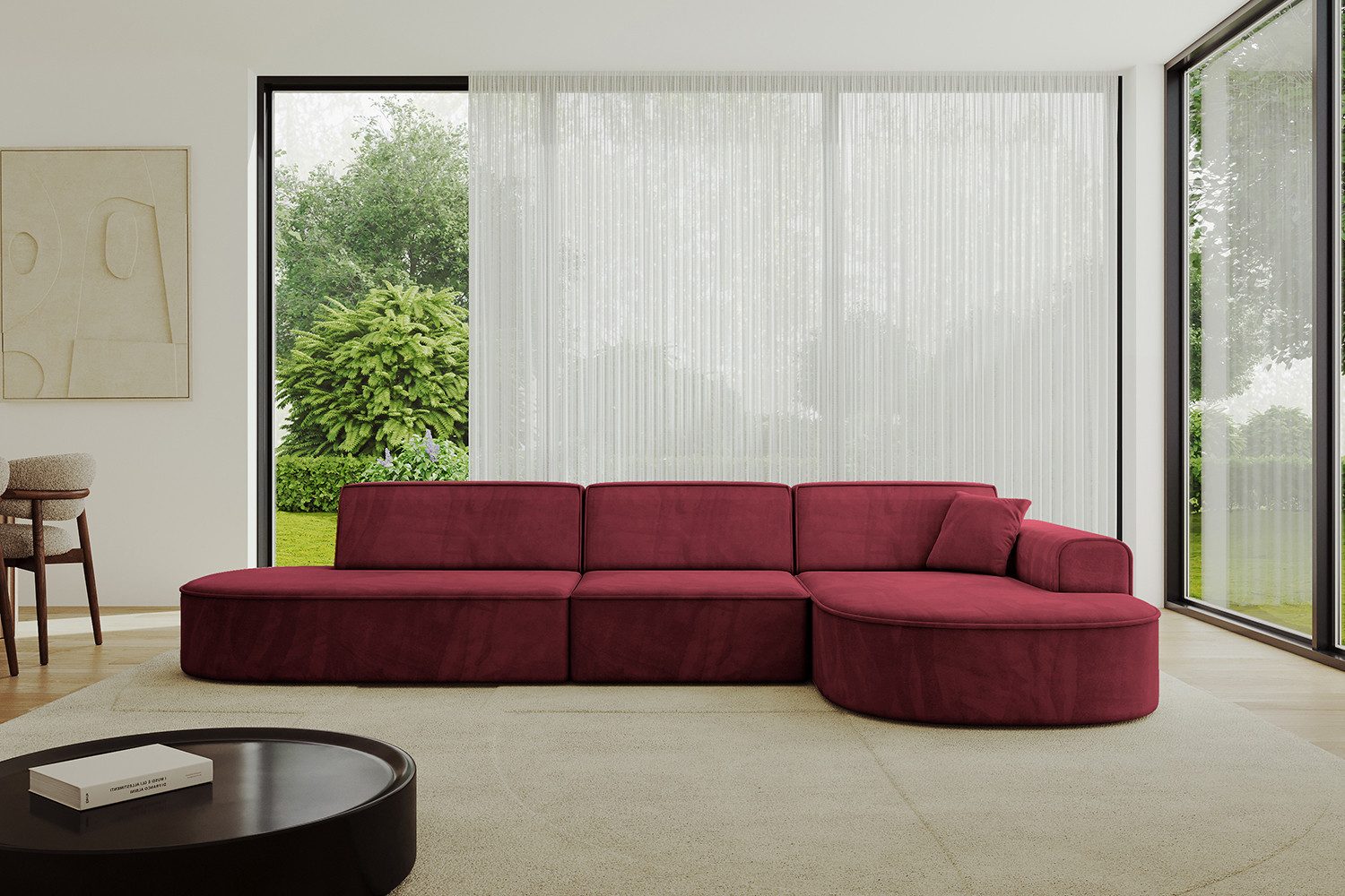 ALTDECOR Ecksofa MARI-L2, Sofa Praktische Bequeme Funktionsecke Couch L-Form Eckcouch, Corner Sofa L-Form Vielseitige Sofa Wohnlandschaft Wohnzimmer