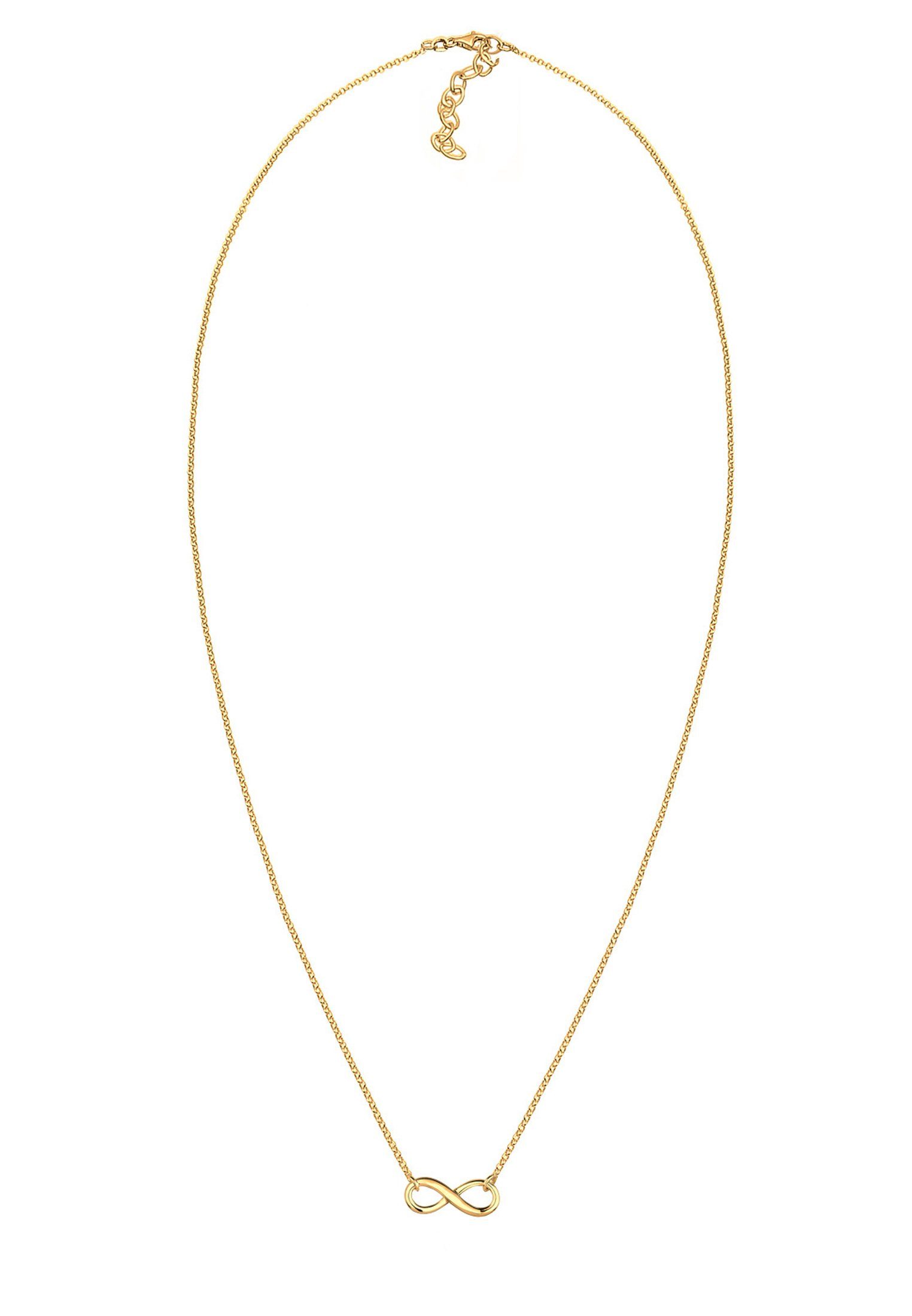 Elli Choker Infinity Symbol Unendlichkeit 925 Silber