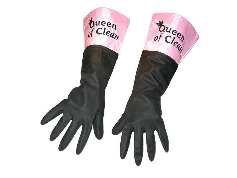 Caramel MEDIA Reinigungshandschuh Reinigungshandschuhe Queen of Clean