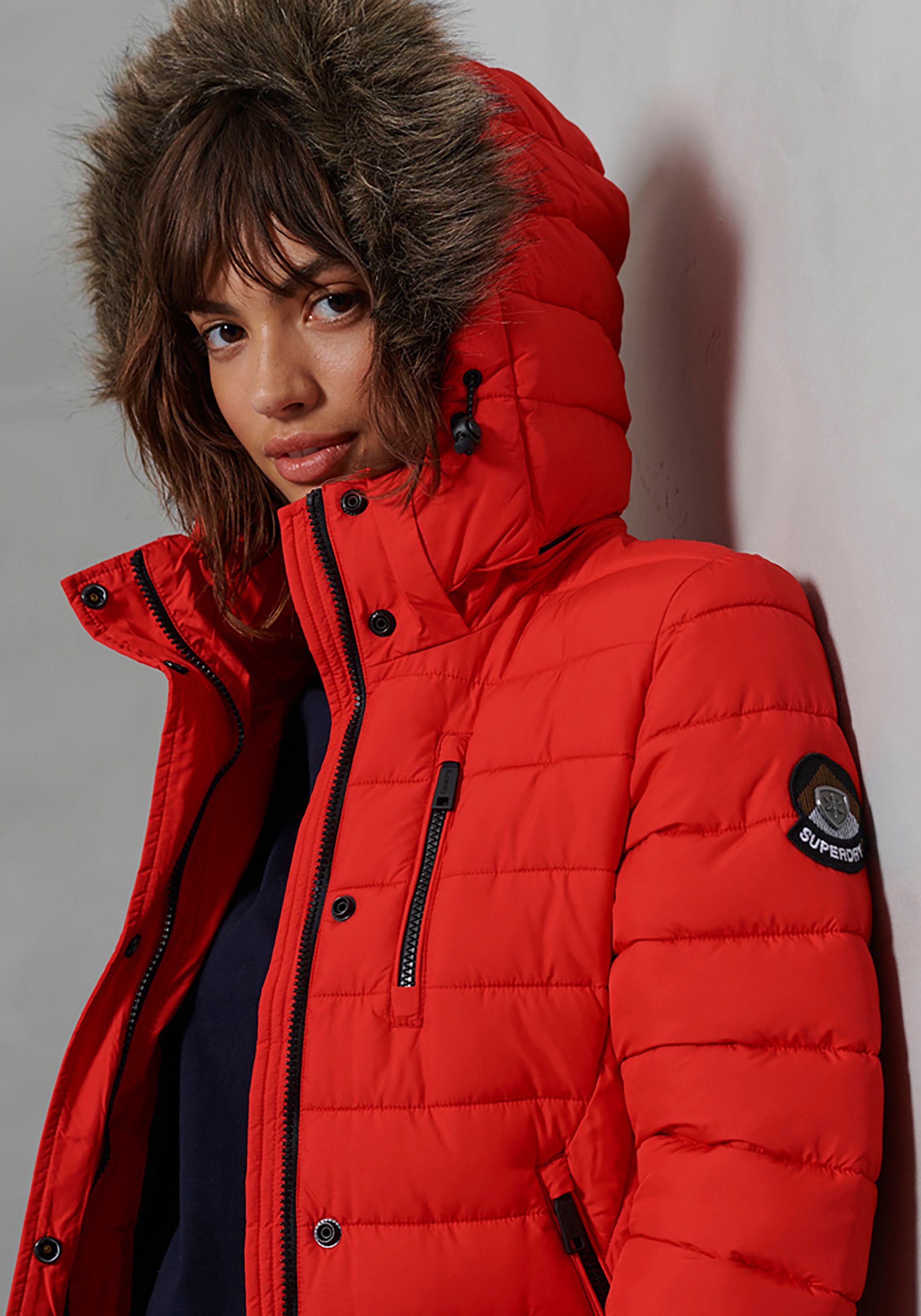 Rote Superdry Jacken für Damen online kaufen | OTTO